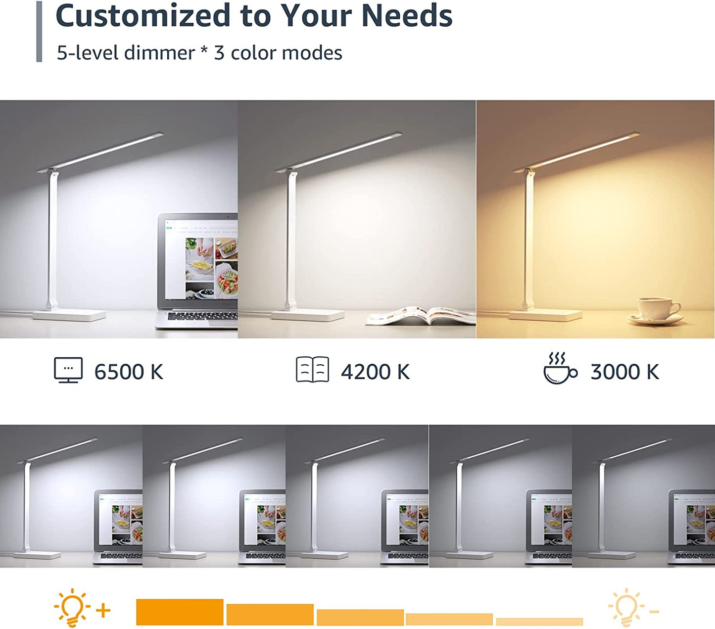 LED Desktop Lamp Touch Control