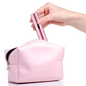 Portable Mini Perfume Atomizer Bottles 8ml 2 PCS w/ 3 Refillable Tools