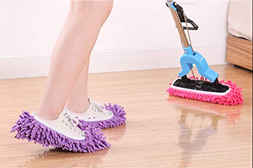 Mop Slippers Shoes 5 Pairs Foot Socks (10 Pieces)