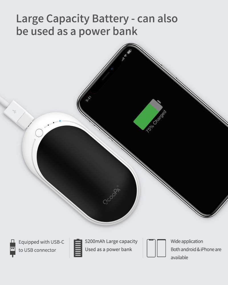 Hand Warmers 5200MAH Rechargeable Electric Pocket Heater
