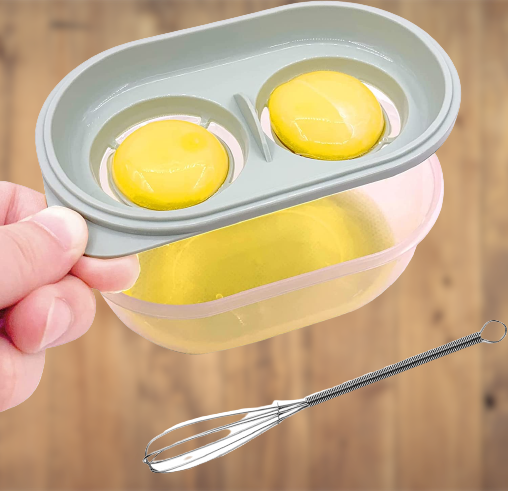 Egg White Separator with Egg Beater