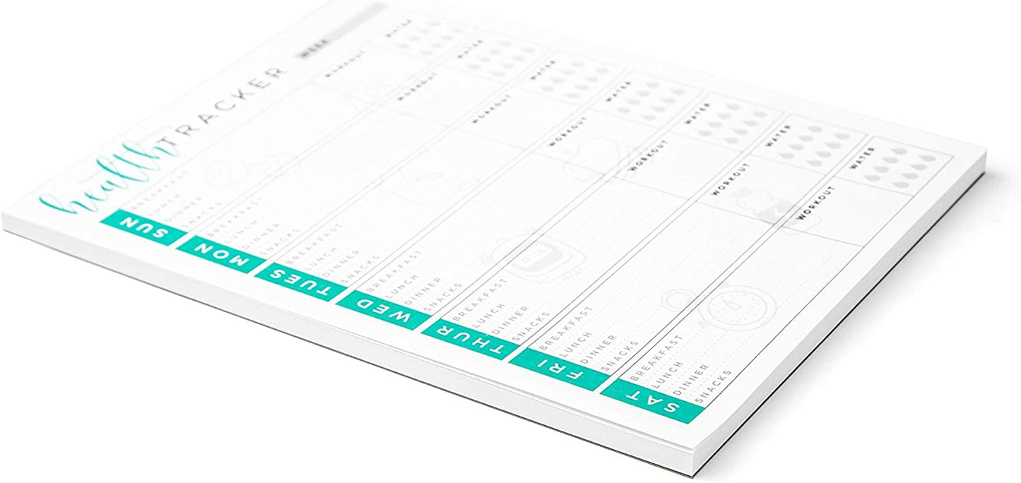 Weekly Health & Wellness Tracker Journal Exercise Planner