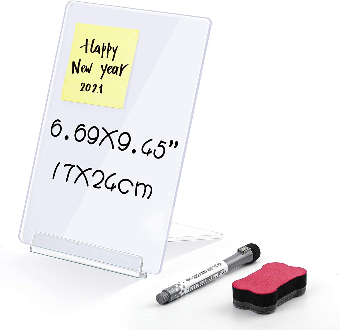 Tabletop Dry Eraser Board w/ Stand