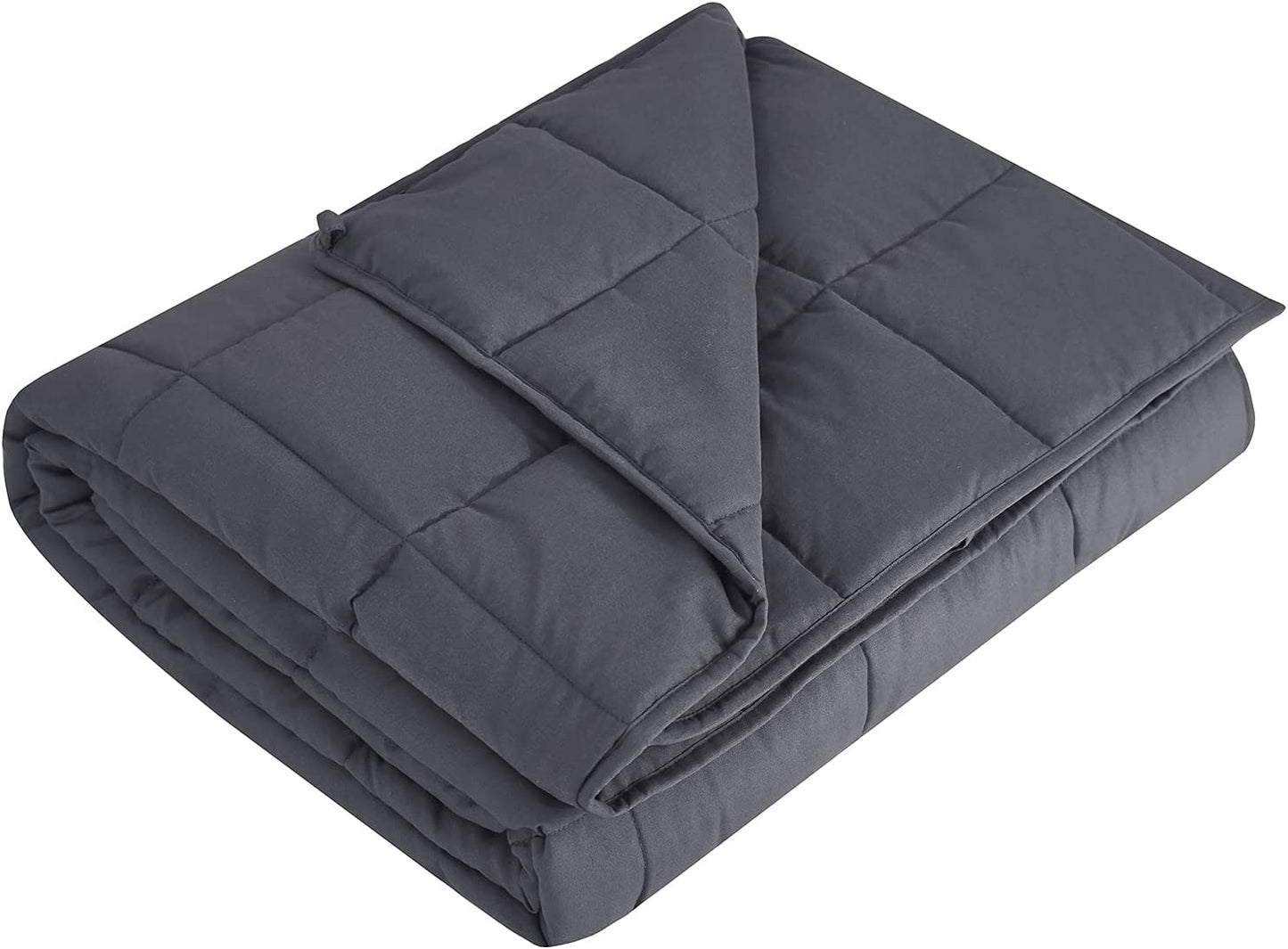Weighted Cooling Breathable Blanket w/ Glass Beads All-Season Summer Fall Winter Soft Thick Comfort 36x48