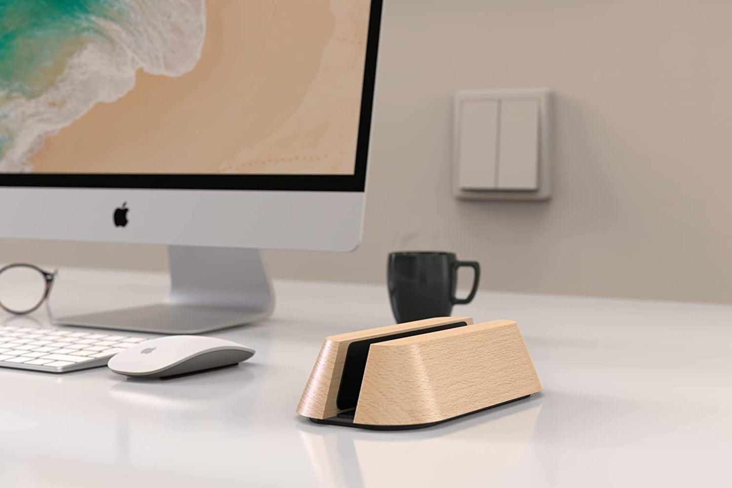 Vertical Laptop Adjustable Stand for Apple MacBook Pro Surface Lenovo Dell &More (up to 17.3 inches)