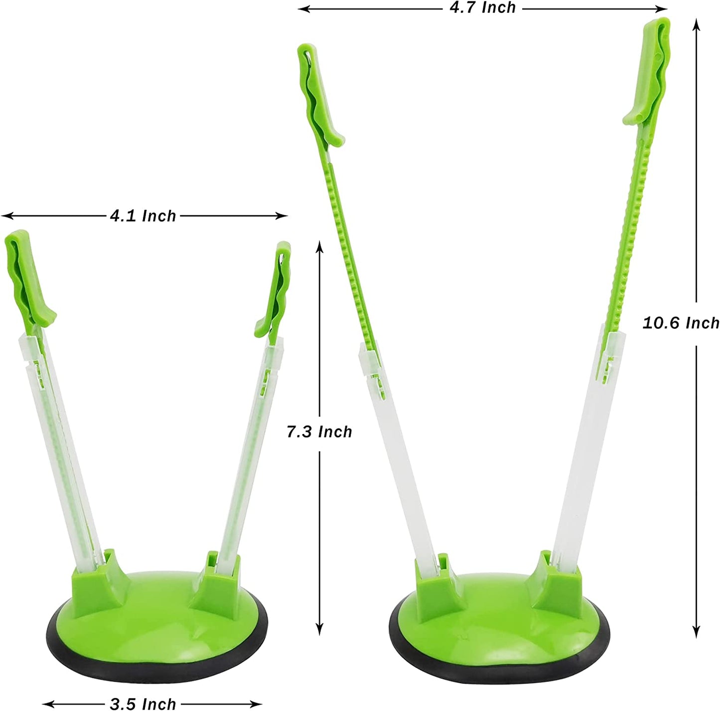 Baggy Rack Holder For Food Prep - 4 Pack