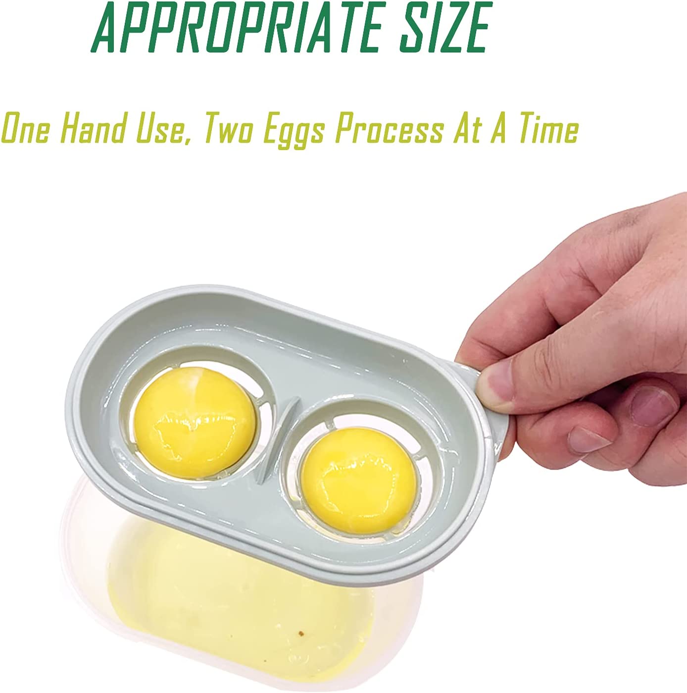 Egg White Separator with Egg Beater