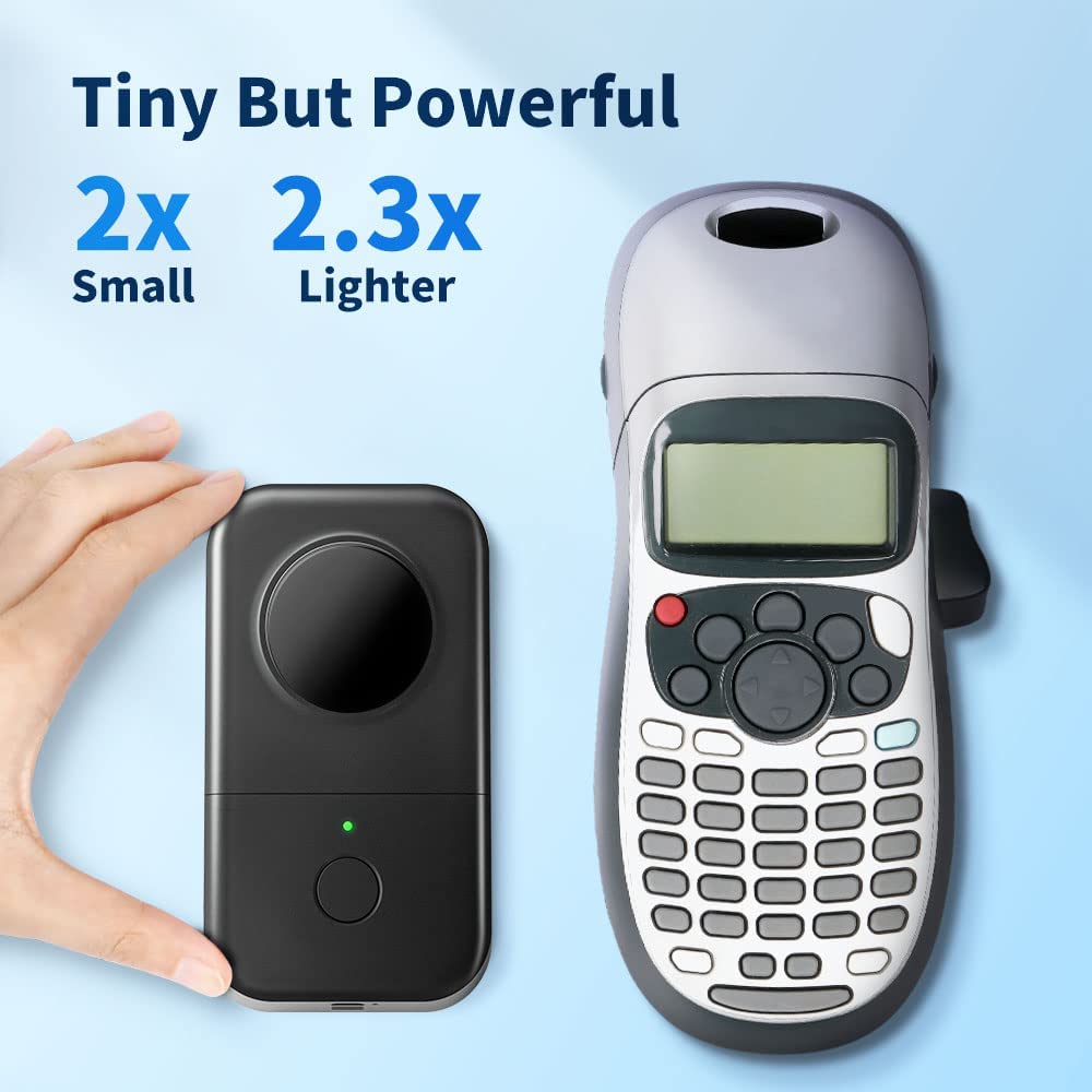 Mini Thermal Label Printer Portable Sticker Maker Inkless Bluetooth