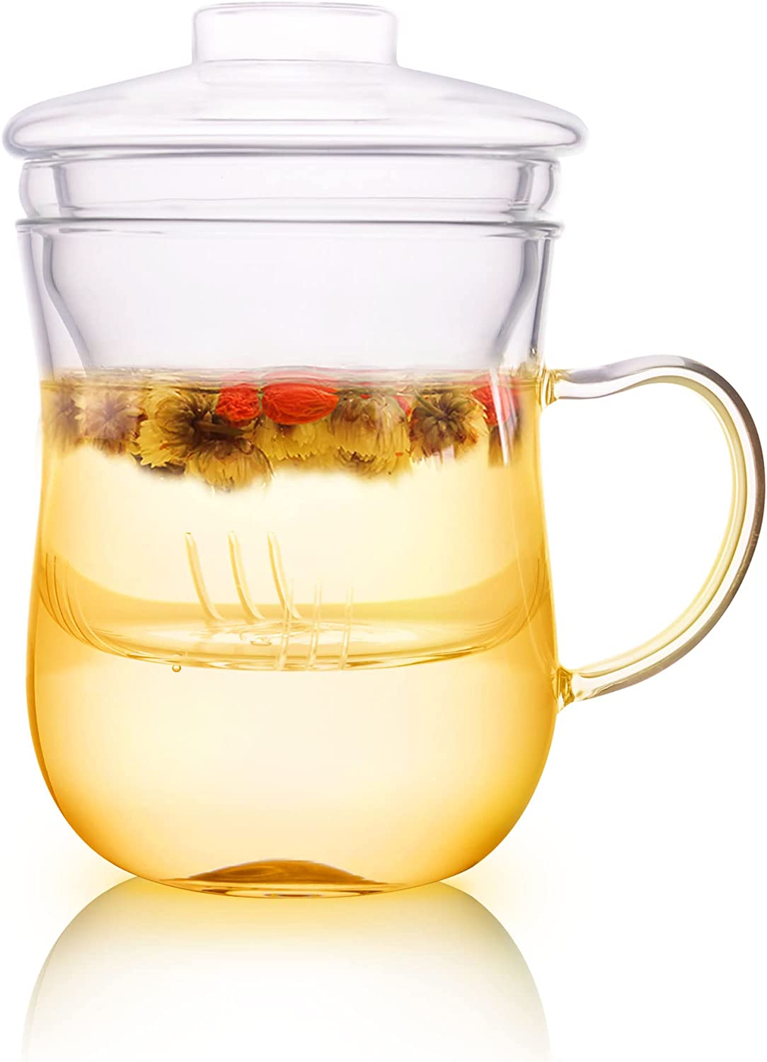 Tea Cup w/ Infuser &Lid 300ml