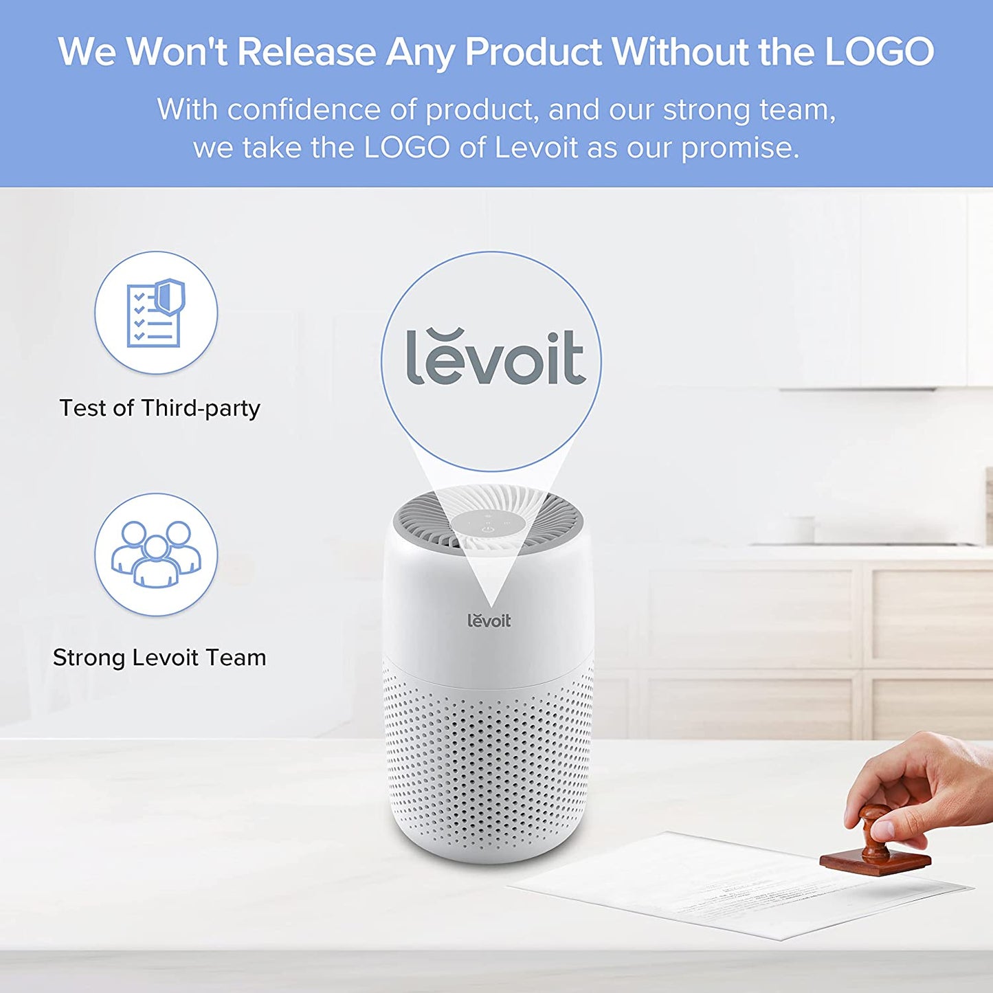 Air Purifiers w/ HEPA Filter for Bedroom Home
