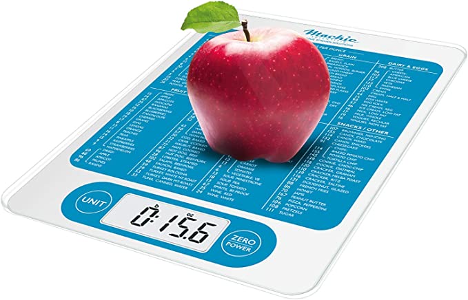 Nutritional Calculator Digital Kitchen Scale Meal Prep Diet