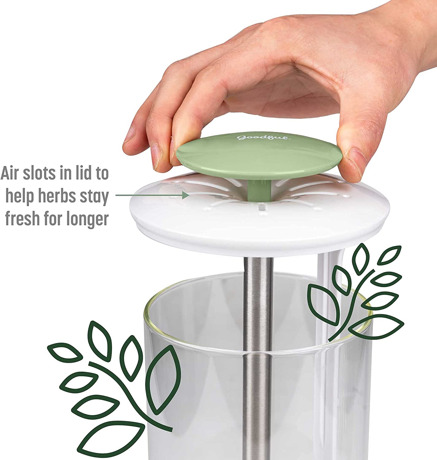 Herb Keeper Preserver Optimum Breathable Airflow
