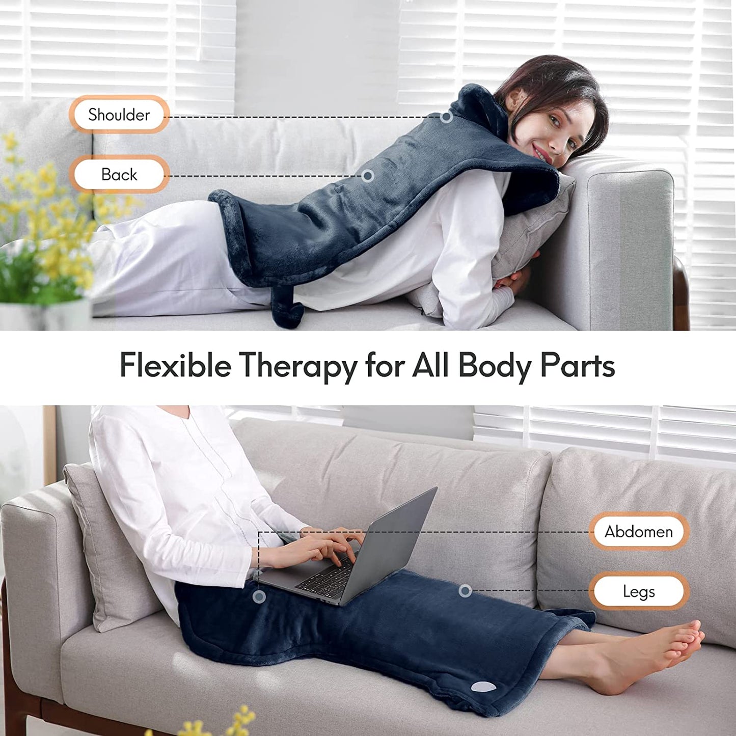 Wearable Heating Pad for Back and Shoulder 24x34