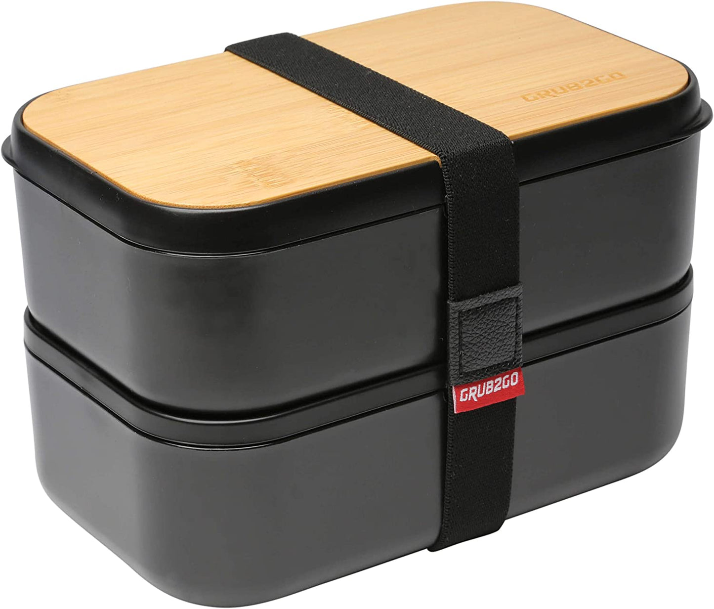 Premium Bento Lunch Bamboo Box 68oz Capacity