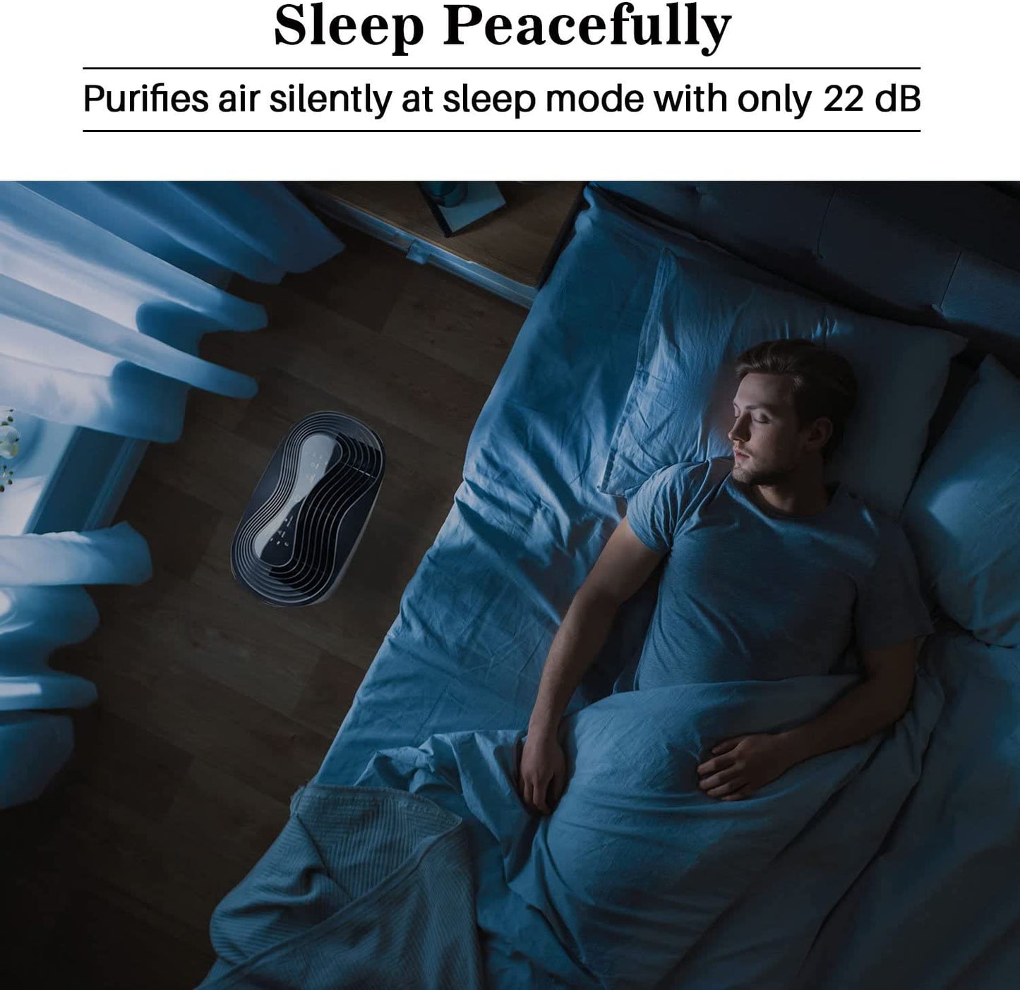 Air Purifier Ultra Duo 3 Filters & H13 True HEPA w/ Washable Filter For Large Room