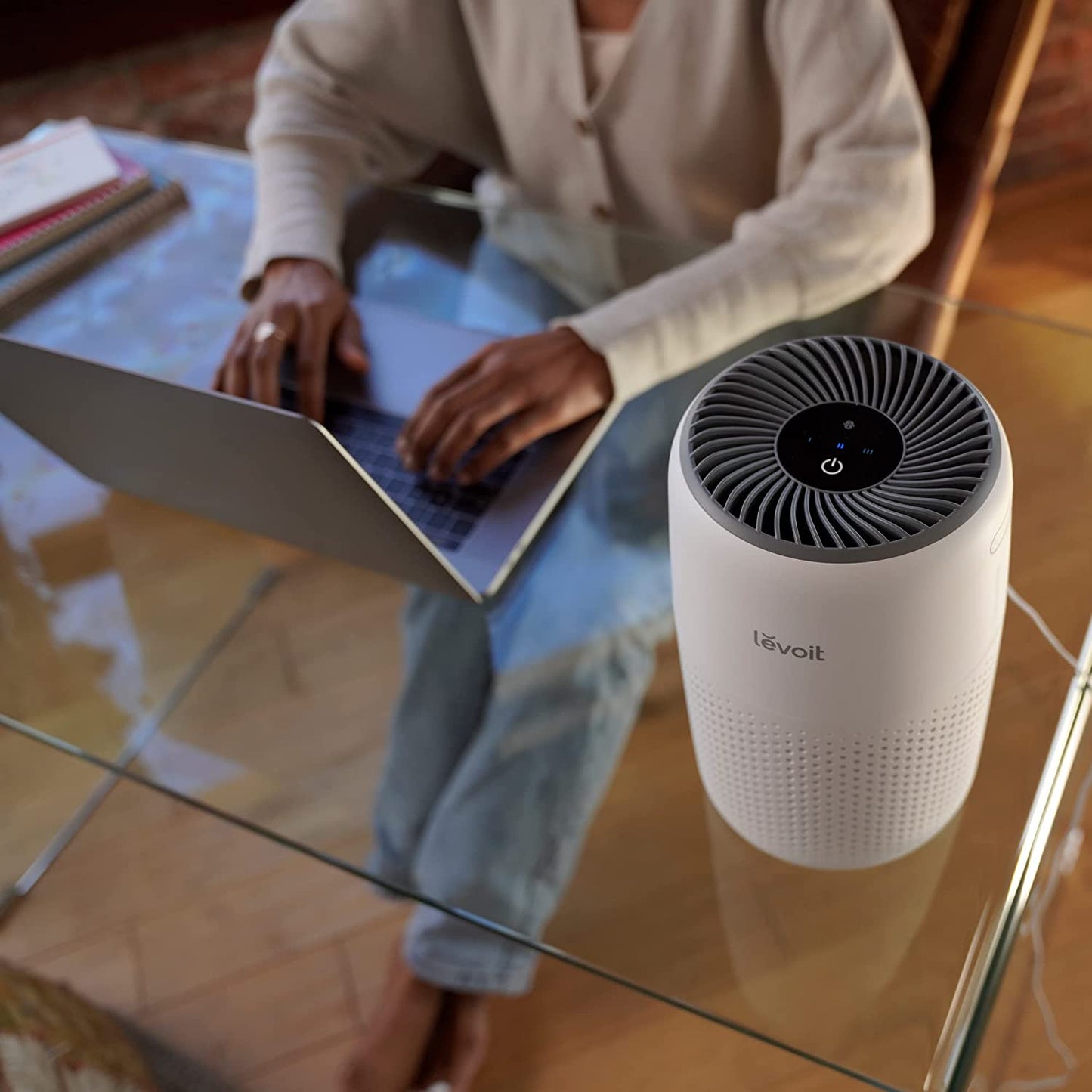 Air Purifiers w/ HEPA Filter for Bedroom Home