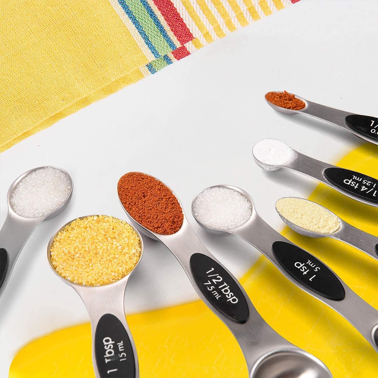 Measuring Cups & Magnetic Spoons Set - 13 PCS