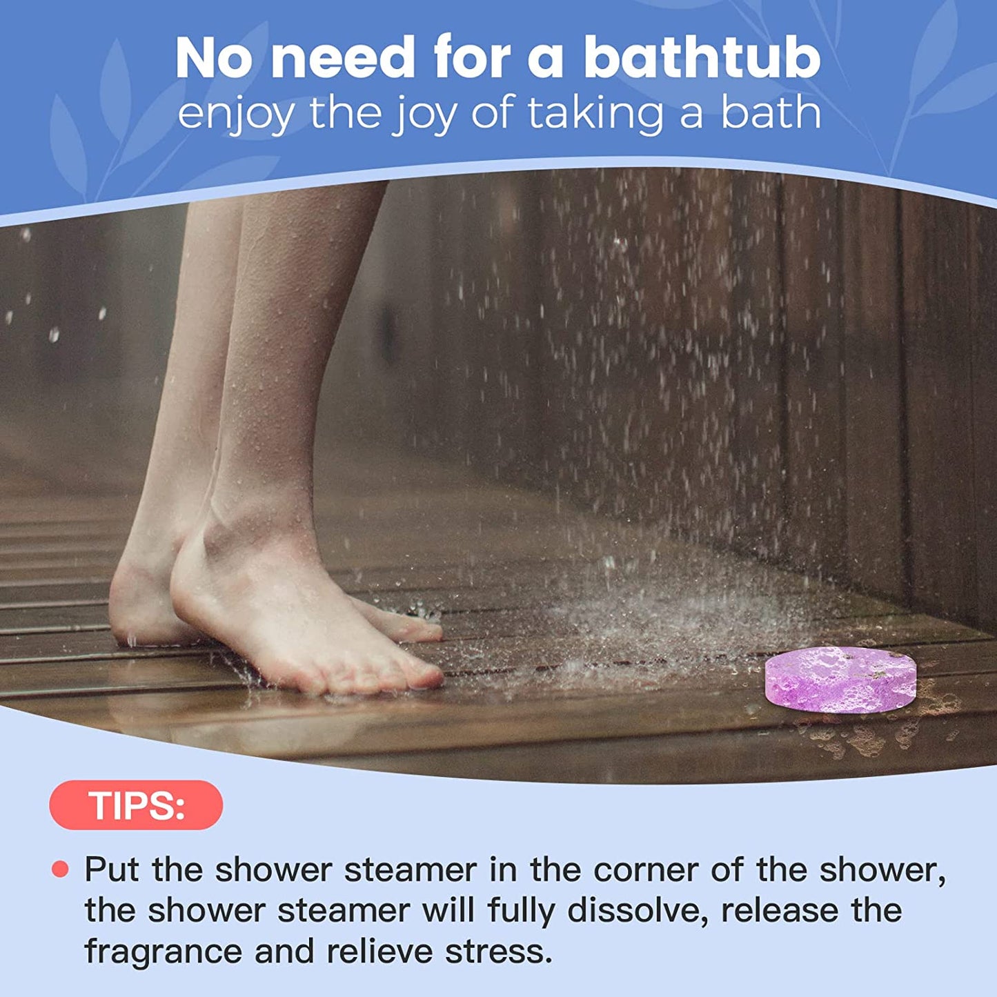 Shower Steamers w/ 18 Aromatherapy Essential Oils