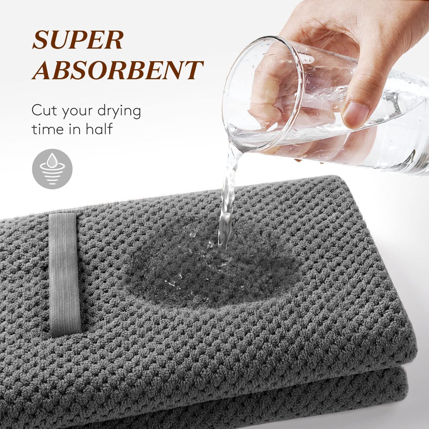 Hair Towel Large Microfiber Wrap For Women
