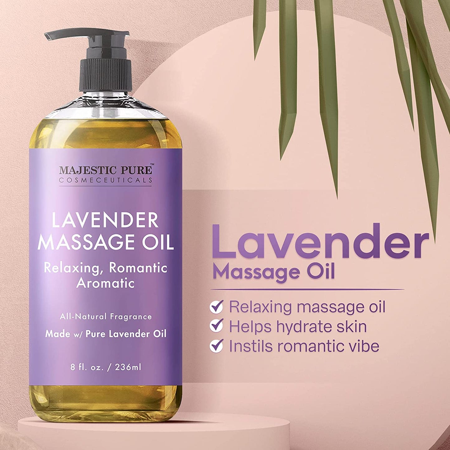 Organic Deep Tissue Argan Oil Therapeutic Massaging & Aromatheraphy