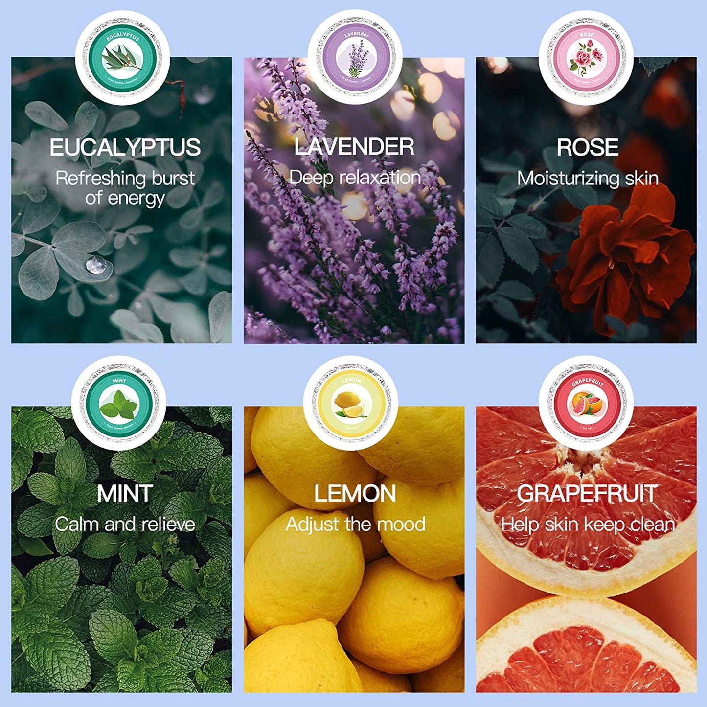Shower Steamers w/ 18 Aromatherapy Essential Oils