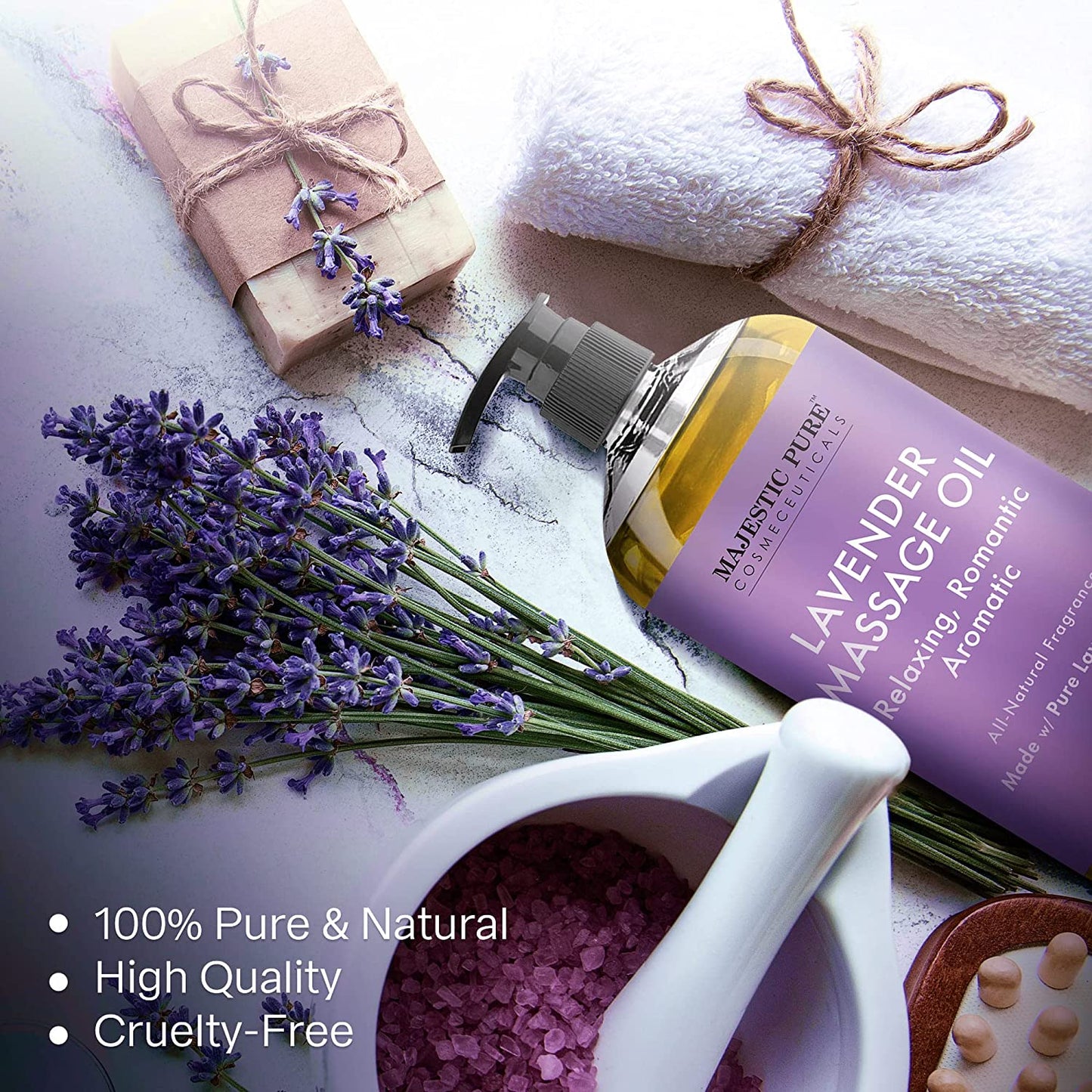 Organic Deep Tissue Argan Oil Therapeutic Massaging & Aromatheraphy