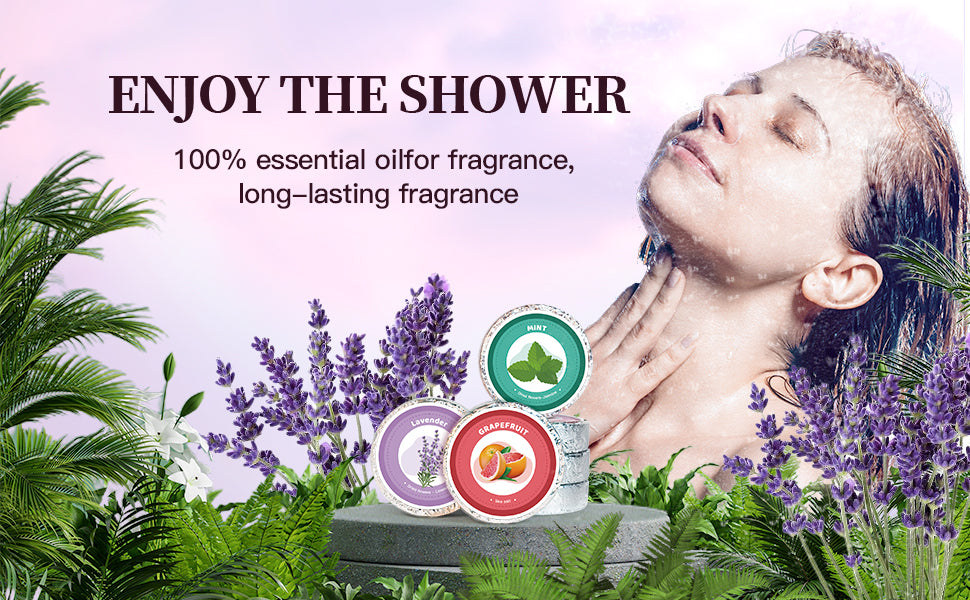 Shower Steamers w/ 18 Aromatherapy Essential Oils