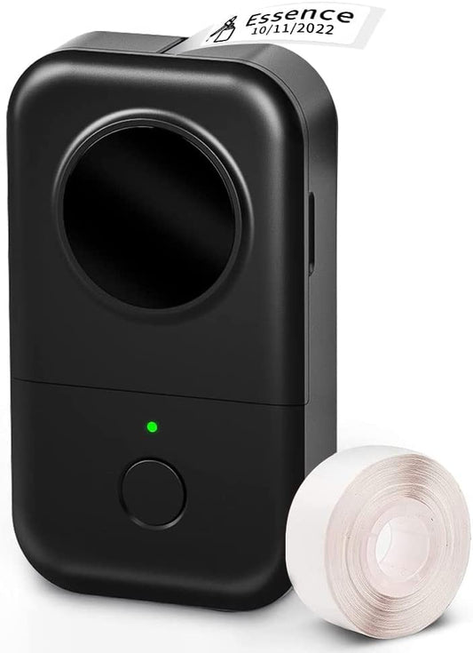 Mini Thermal Label Printer Portable Sticker Maker Inkless Bluetooth