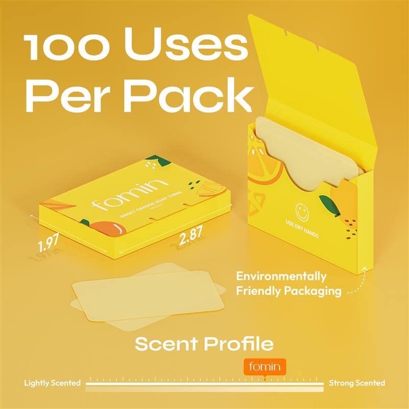 Antibacterial Paper Soap 300 Sheets Orange Tea Tree Lavender Variety Pack