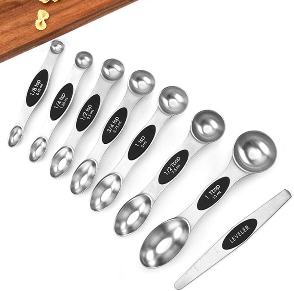 Measuring Cups & Magnetic Spoons Set - 13 PCS