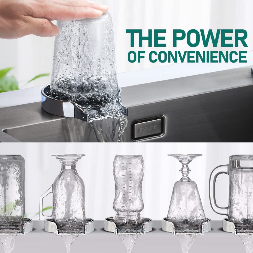 Glass Rinser For Kitchen Sink Washer Cleaner Accessories