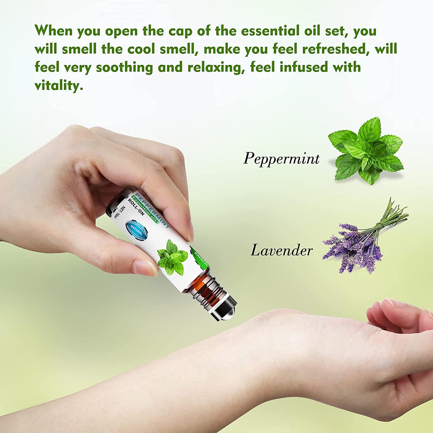 Peppermint Essential Oils Aromatheraphy Stress Relief