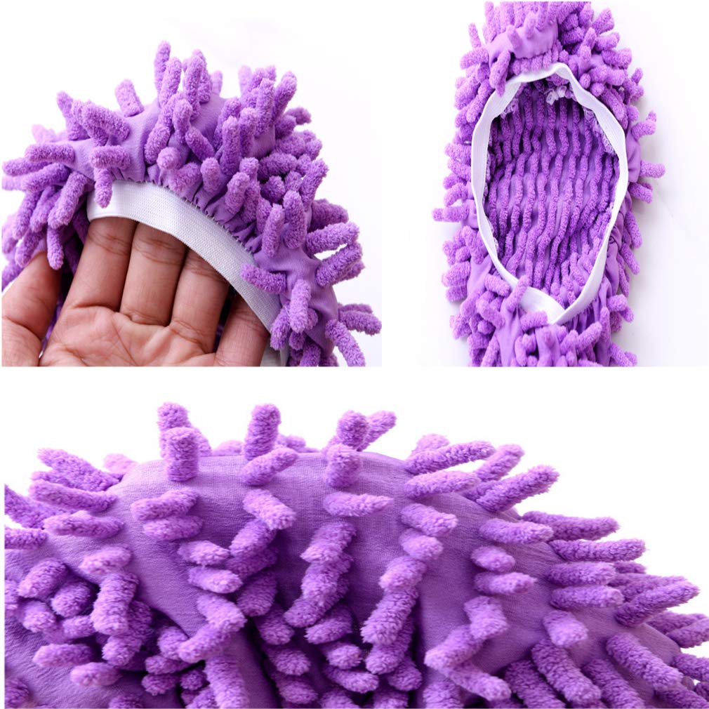 Mop Slippers Shoes 5 Pairs Foot Socks (10 Pieces)
