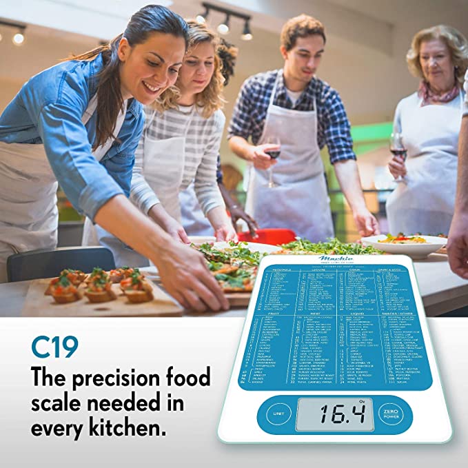 Nutritional Calculator Digital Kitchen Scale Meal Prep Diet