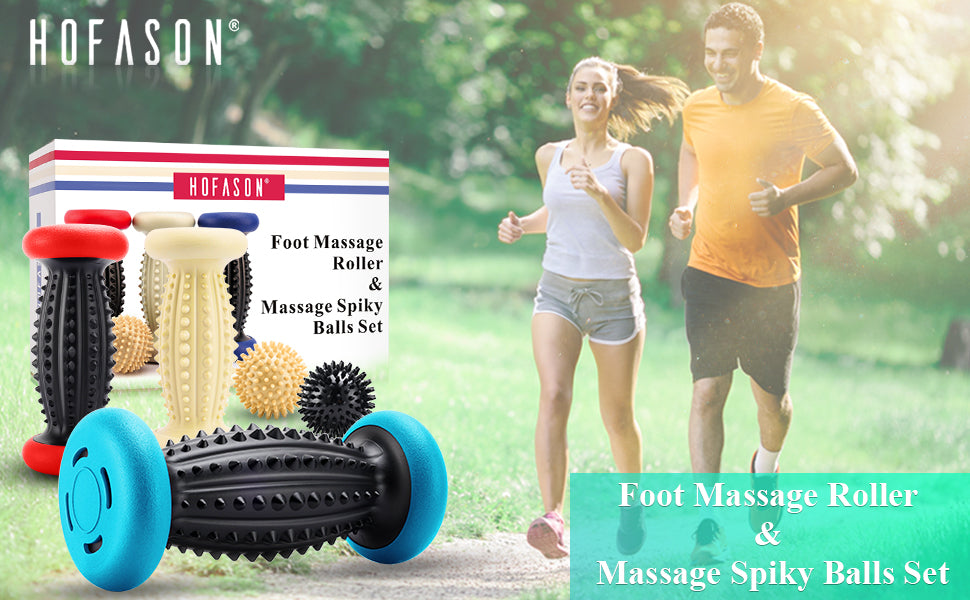 Foot Roller Massage Ball for Plantar Fasciitis Relief Foot Arch Pain Myofascial Pain & Body Muscle Pain