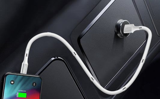 Magnetic Charging Cable 6.6FT  Nano Data Cable for Phone 11/XS/XS Max/XR/X/8/8 Plus/7/7 Plus/6s/6s Plus/6/6 Plus/SE/5s/5c/5/Pad/Pod